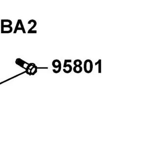 95801-10040-06 BOLT FLANGE 10X40 — diagram cutout