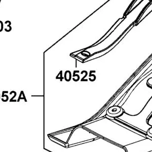 40525-LBA7-900 SLIDER CHAIN — diagram cutout