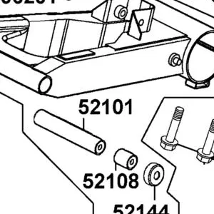 52101-LLB1-900 COLLAR RR FORK DIST — diagram cutout