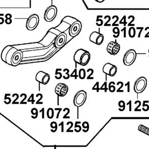 53402-LBA7-900 GUIDE BUSH — diagram cutout