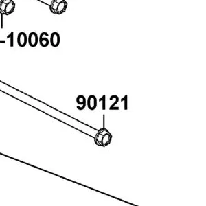 90121-LBA7-900 BOLT RR FORK PIVOT M14*280MM — diagram cutout