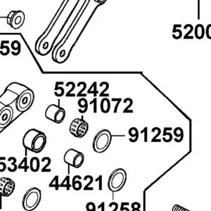 91072-LBA7-900 NEEDLE BEARING — diagram cutout