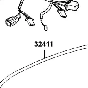 32411-LLB1-900 CABLE BAT — diagram cutout