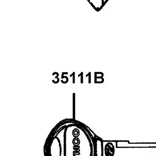 35111-LLB1-327-M1 KEY COMP (FOR SERVICE) — diagram cutout