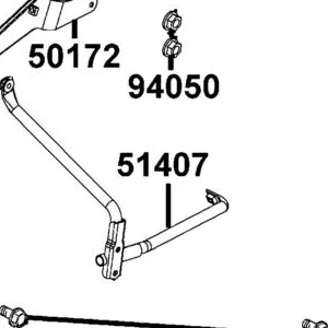 51407-LDF3-900 STAY L FR FENDER — diagram cutout