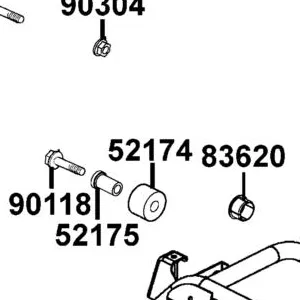 52174-LBA7-900 RUBBER CHAIN DRIVE — diagram cutout