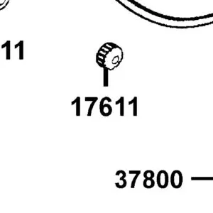 17611-2F86-001 CUSHION FRONT FUEL TANK — diagram cutout