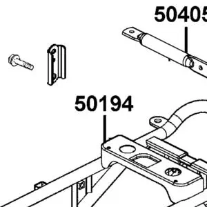 50194-LBA7-900 REAR PIPE COMP SUB FRAME — diagram cutout