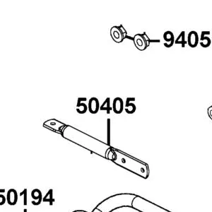 50405-LBA7-900 REAR STAY RR FENDER — diagram cutout