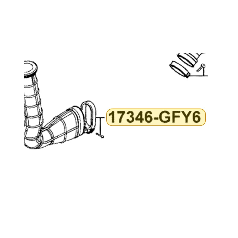 11346-GFY6-901 BAND L COVER DUCT — diagram cutout
