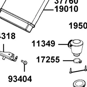 11349-LDF3-E00 INLET BOX L COVER — diagram cutout