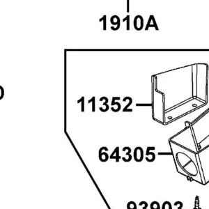 11352-LBA7-900 COVER DUCT B L COVER — diagram cutout