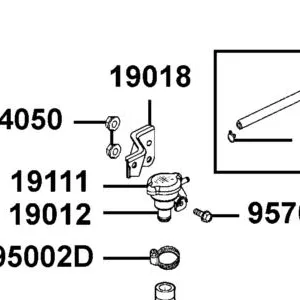 19018-LBA7-900 STAY UNIT RADIATOR — diagram cutout