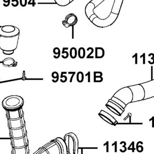 95701-10012-06 BOLT FLANGE 10X12 — diagram cutout