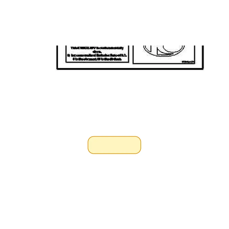 86182-LDF3-EVV-T01 SW LABEL — diagram cutout