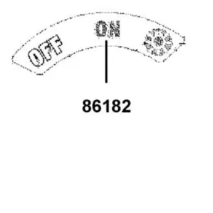 86182-LDF3-MVV-T01 SW LABEL — diagram cutout