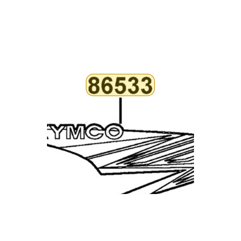 86533-LDF3-E61-T01 STRIPE L FENDER FR — diagram cutout
