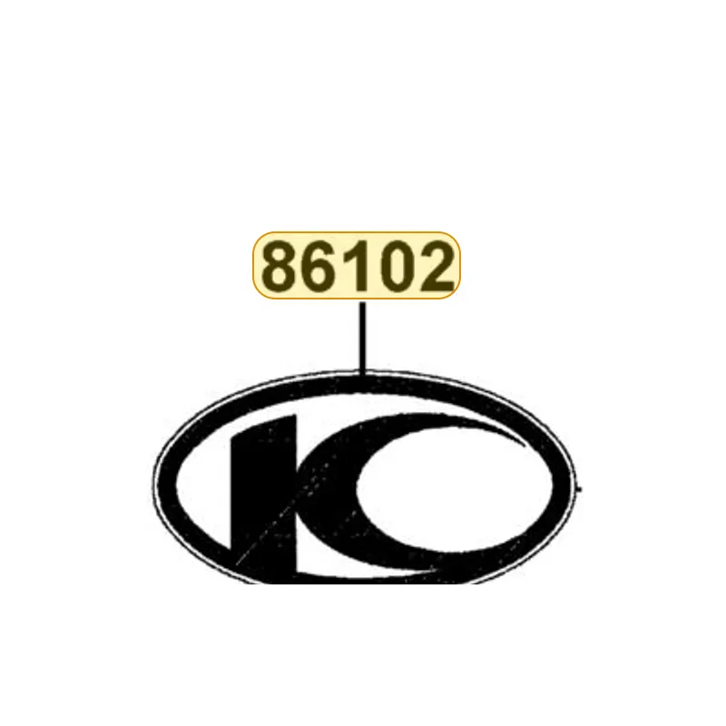 86102-LBA7-900-T06 STRIPE K-LOGO 25MM — diagram cutout