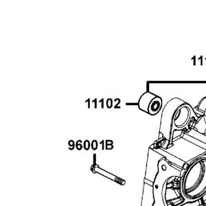 11102-1G87-004 RUB BUSH ENG HANGER — diagram cutout