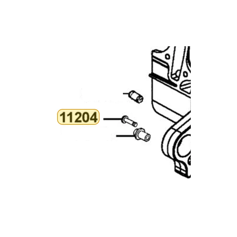 11204-KNBN-901 PIN SPG HOOK — diagram cutout
