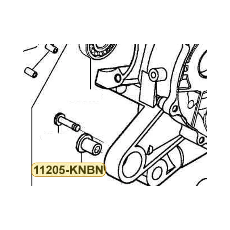 11205-KNBN-901 BUSH M STAND — diagram cutout