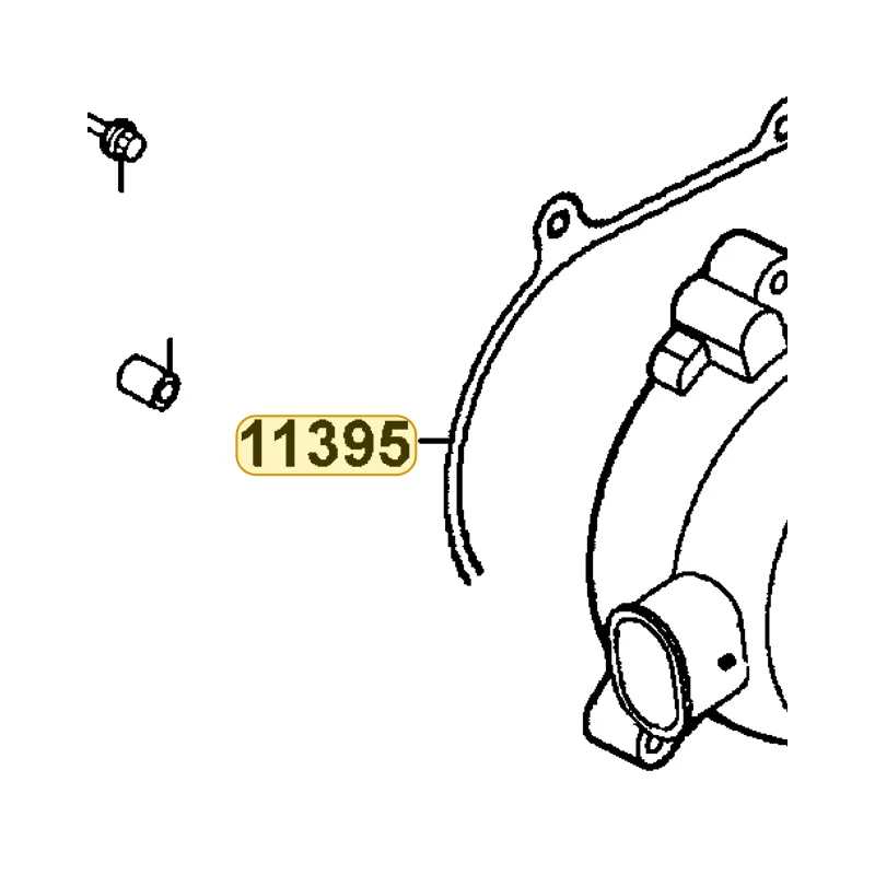 11395-KFC8-980 GASKET L COVER A — diagram cutout