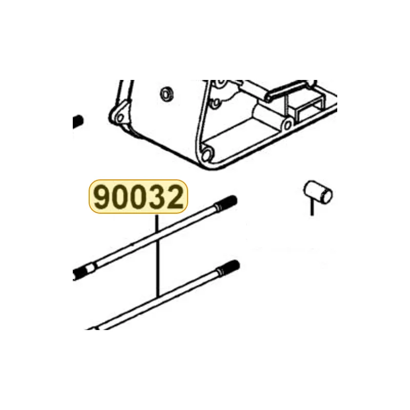 90032-KEBE-900 BOLT B STUD 8MM — diagram cutout