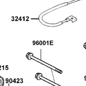 96001-06120-06 BOLT FLANGE SH 6*120 — diagram cutout