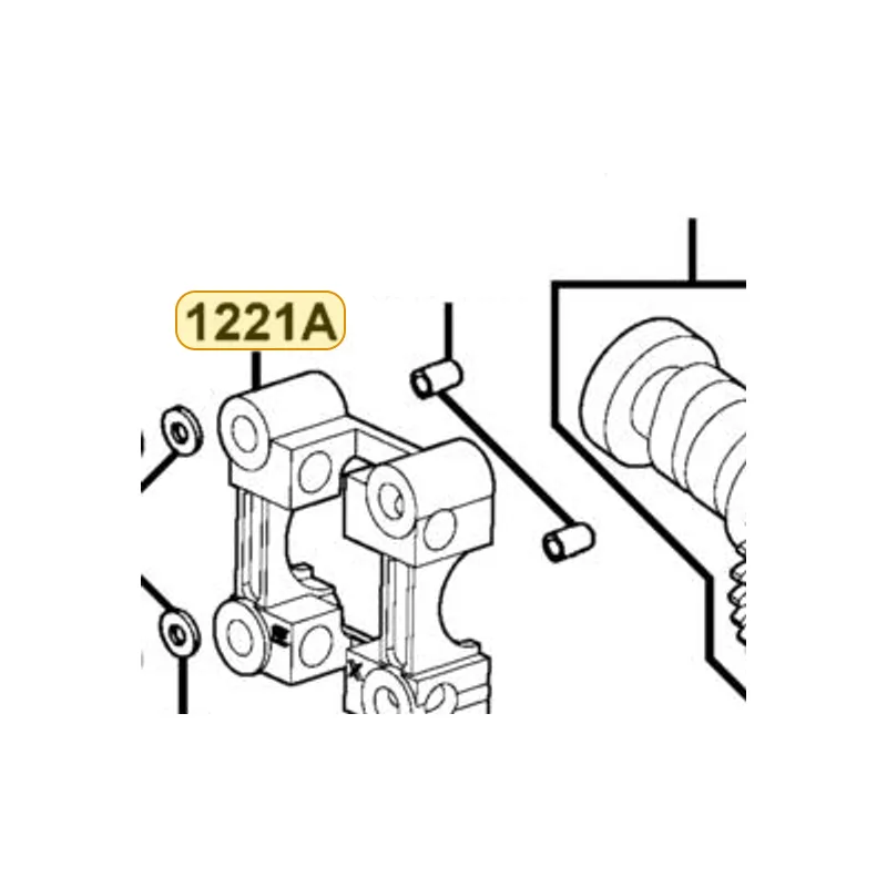 1221A-KEBE-900 HOLDER CAM SHAFT COMP — diagram cutout