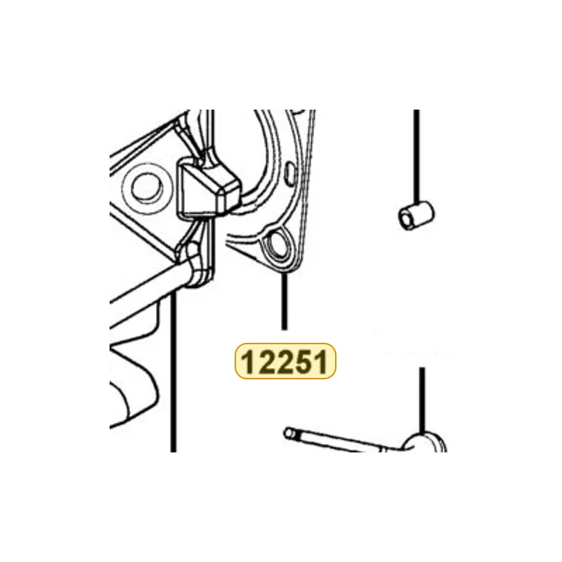 12251-KEBE-901 GASKET CYLINDER HEAD — diagram cutout