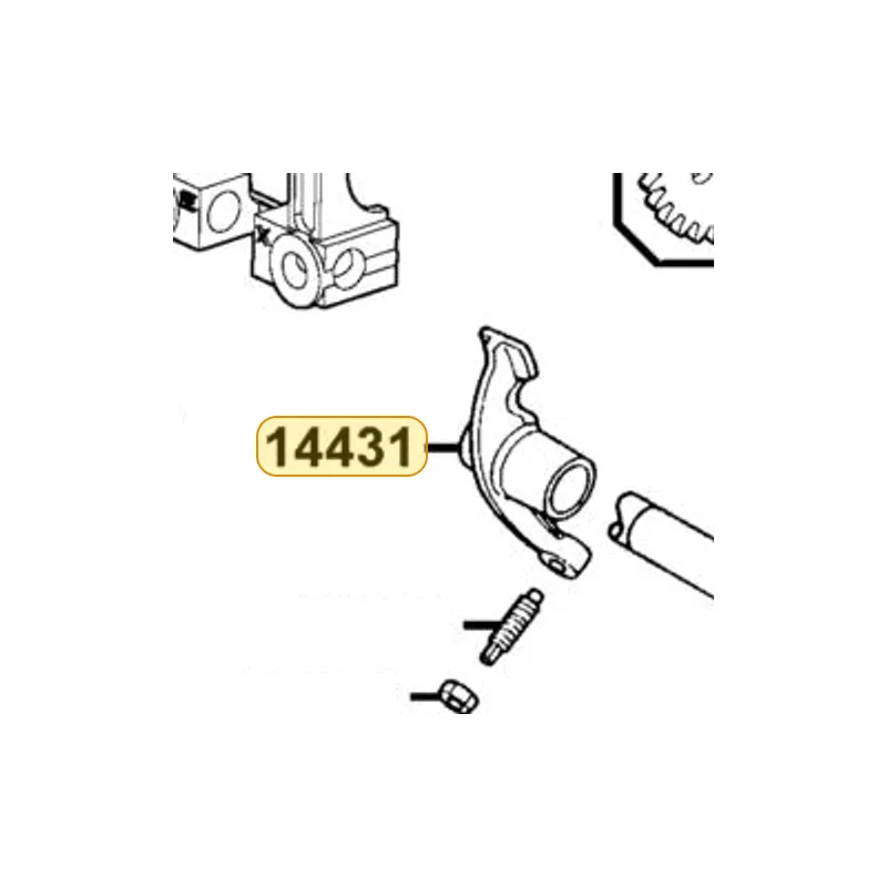 14431-KKC1-900 ARM VALVE ROCKER — diagram cutout