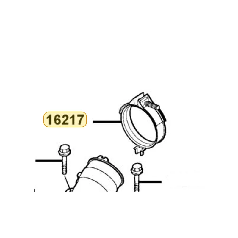 16217-KEBE-900 BAND INSULATOR — diagram cutout