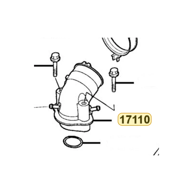 17110-KEBE-900 PIPE COMP INLET — diagram cutout