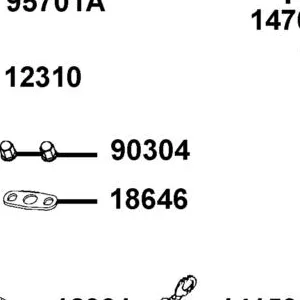 90304-4H38-001 NUT HEX CAP 6MM — diagram cutout