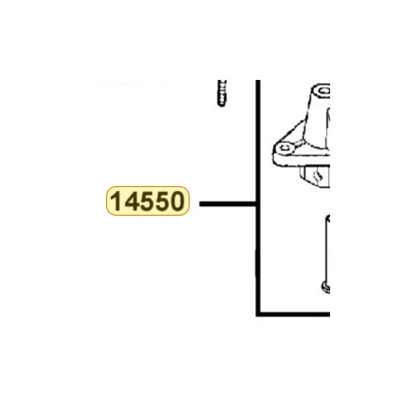 14550-KEBE-900 ADJUSTER CAM CHAIN — diagram cutout