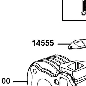 14555-LBA2-E00 GASKET CAM CHAIN ADJUSTER — diagram cutout