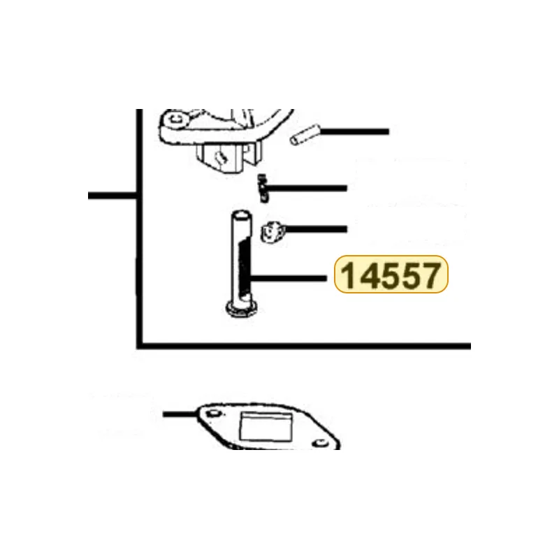14557-KEBE-900 PLUNGER ADJUSTER — diagram cutout