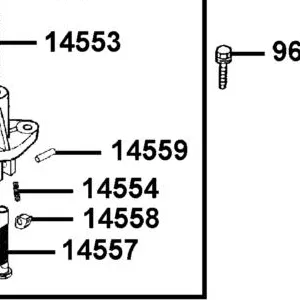 14559-KGBG-900 PIN ADJUSTER — diagram cutout