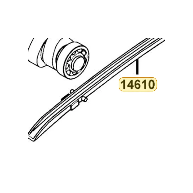 14610-KKJ9-001 GUIDE COMP CAM CHAIN — diagram cutout
