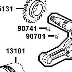 90701-HFB6-011 KEY WOODRUFF 25X14X4 — diagram cutout