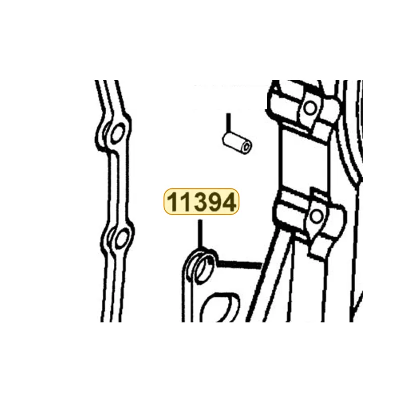 11394-LEA5-E00 GASKET R COVER A — diagram cutout