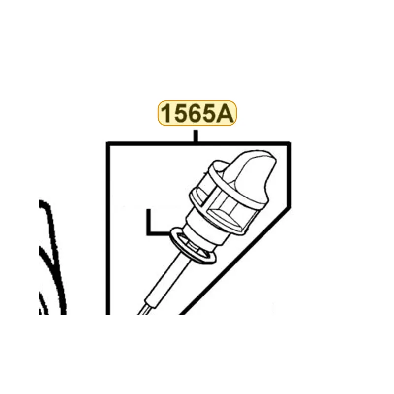 1565A-KEBE-900 GAUGE OIL LEVEL ASSY — diagram cutout