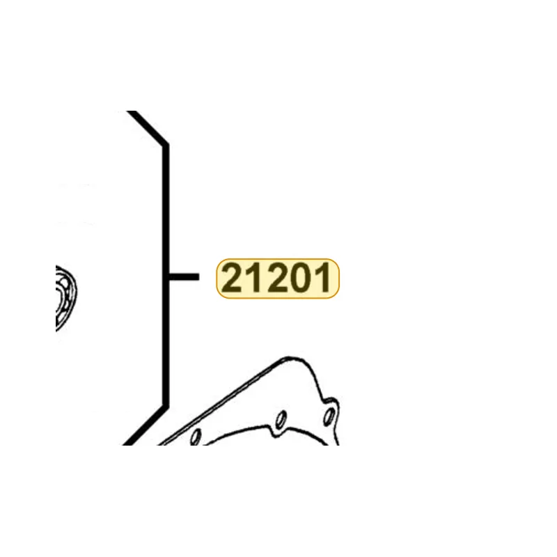 21201-KFC8-305 CASE SET MISSION — diagram cutout