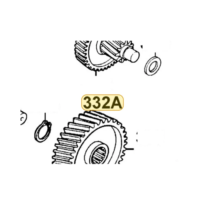 23420-KKC2-900 SHAFT COMP COUNTER — diagram cutout