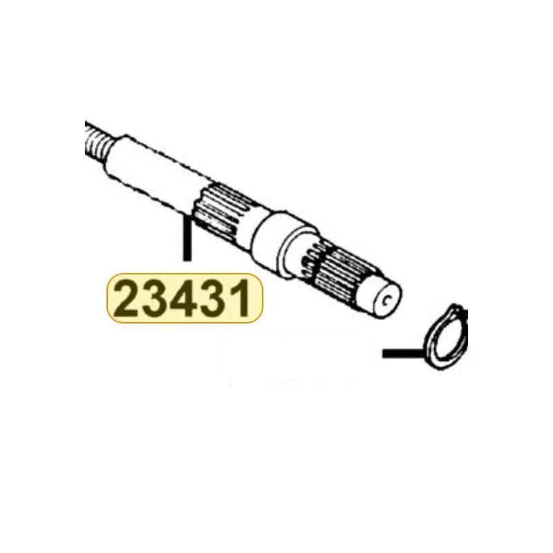 23431-KFC8-900 SHAFT FINAL — diagram cutout