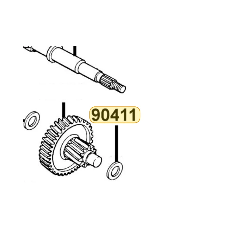 90411-KAM1-001 WASHER THRUST 14*32*1 — diagram cutout