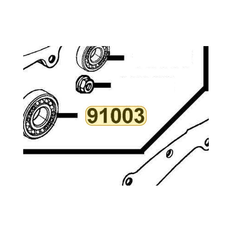 91003-KDS4-004 BRG BALL RADIAL 6301TMB — diagram cutout