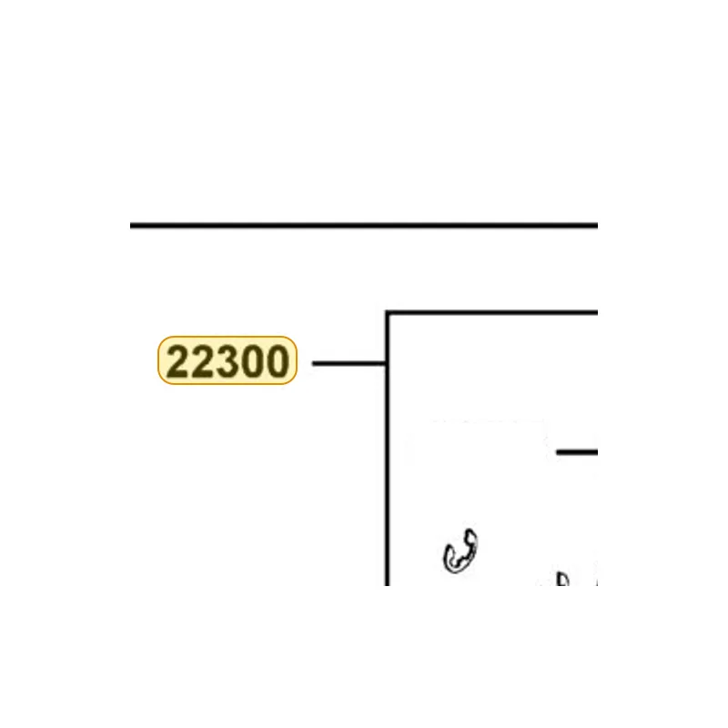 22300-KHD8-900 PLATE ASSY DRIVE — diagram cutout