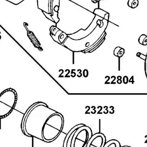 22530-LKG2-900 WEIGHT. CLUTCH — diagram cutout