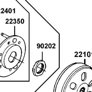 90202-KGN7-671 NUT SPECIAL 28MM — diagram cutout